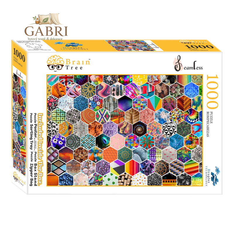 Brain Tree Puzzle Vzory 1000 dílků
