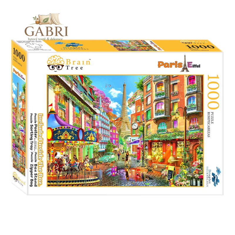 Brain Tree Puzzle Obrázek z Paříže 1000 dílků