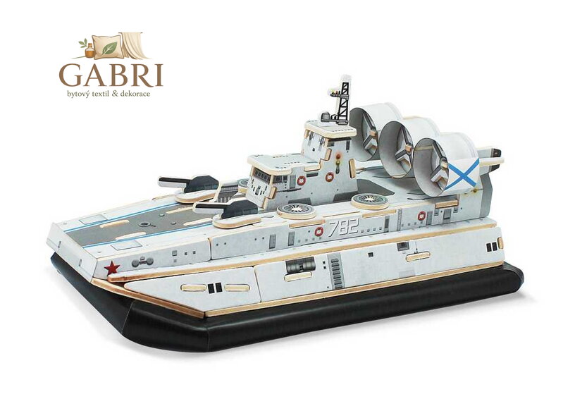 RoboTime 3D dřevěná skládačka Útočné vznášedlo Zubr