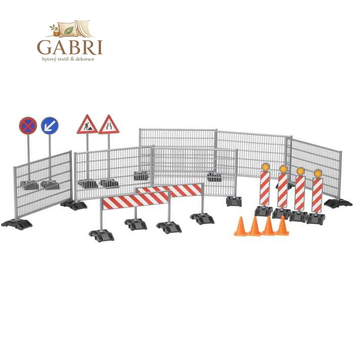 Bruder BWORLD Dopravní zábrany a značky