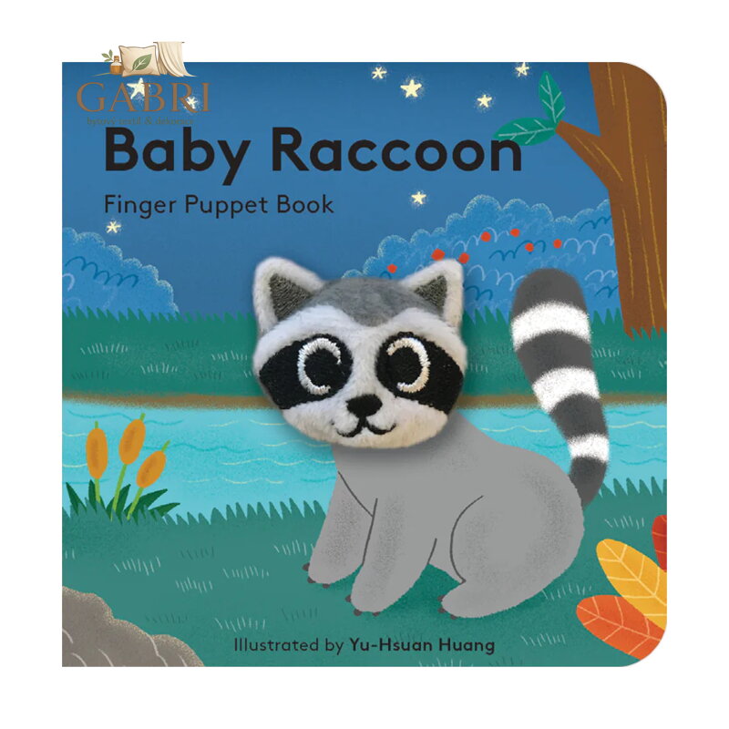 Chronicle Books Maňásková knížka Mládě mývala