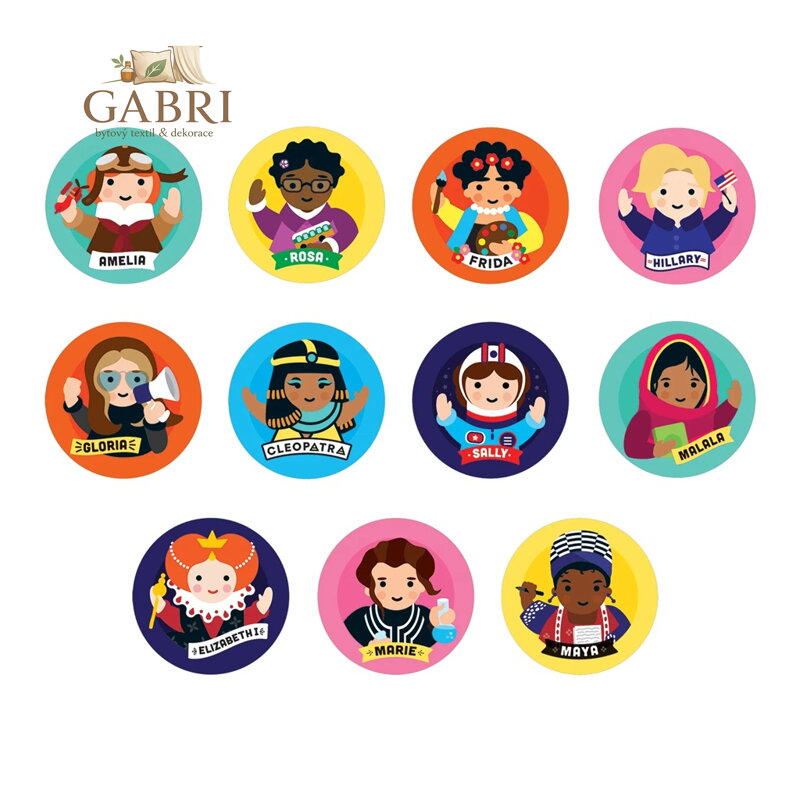 Mudpuppy Little Feminist  Mini pexeso Významné ženy