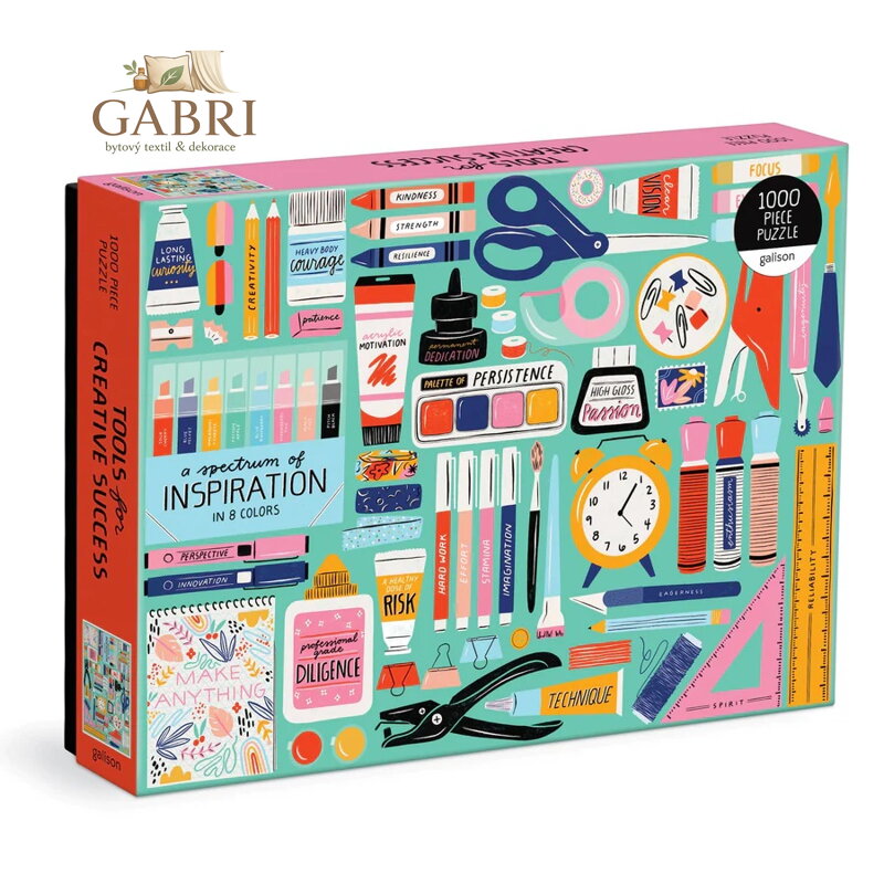Galison Puzzle Nástroje pro kreativní tvoření 1000 dílků