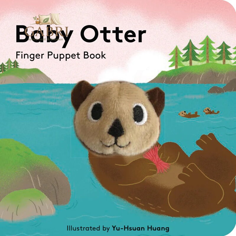 Chronicle Books Maňásková knížka Mládě vydry