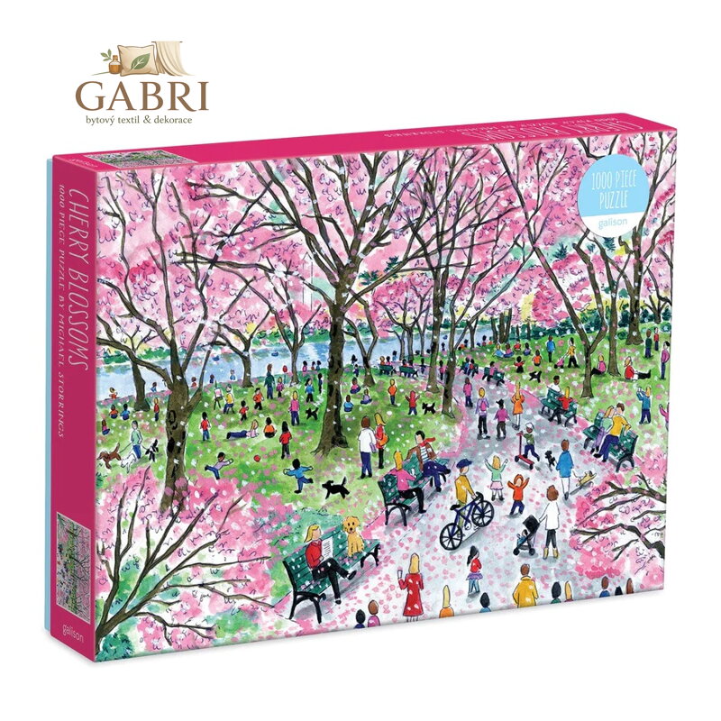 Galison Puzzle Kvetoucí sakury 1000 dílků