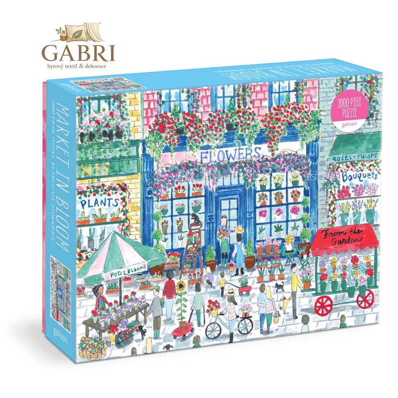Galison Puzzle Květinový dům 2000 dílků