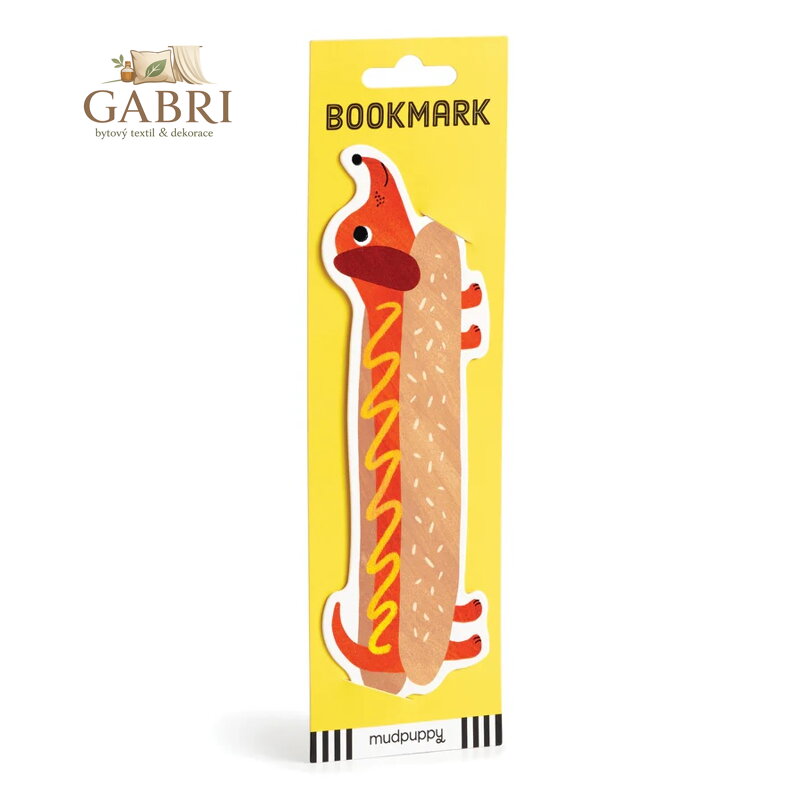 Mudpuppy Záložka do knížky Hot dog