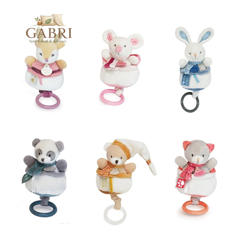 Doudou Plyšová hudební hračka 20 cm