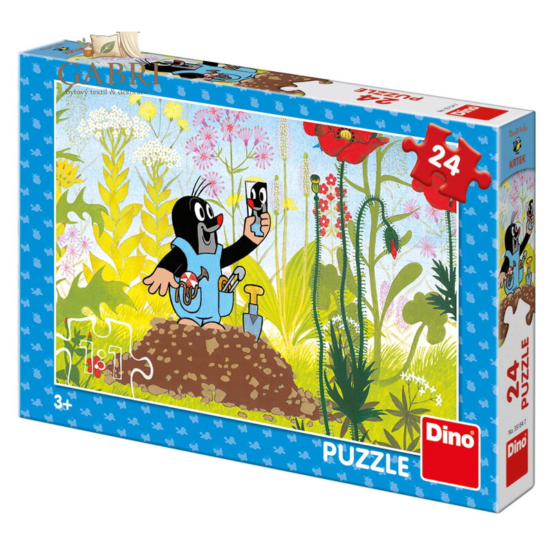 Krtek v kalhotách 24 dílků