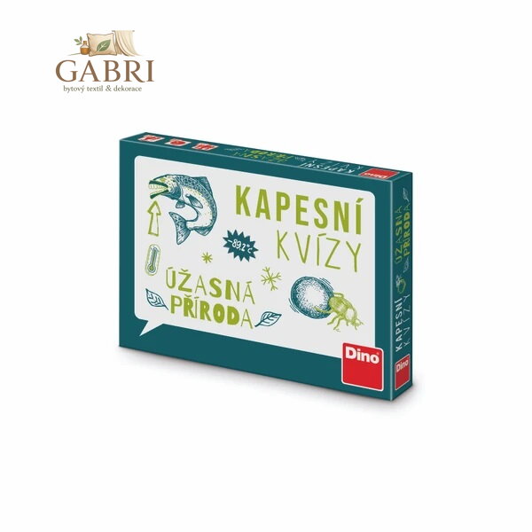 Dino Kapesní kvízy - Úžasná příroda