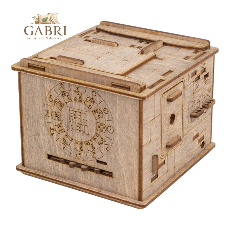 EscapeWelt Dřevěný hlavolam Vesmírná kapsle