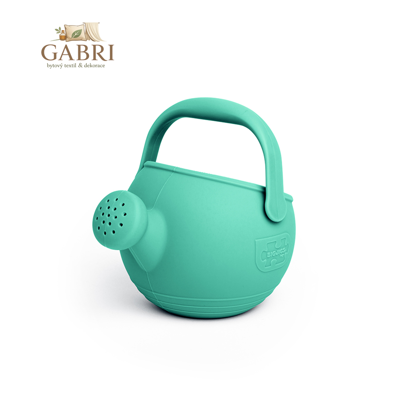 Bigjigs Toys Silikonová konvička zelená Eggshell