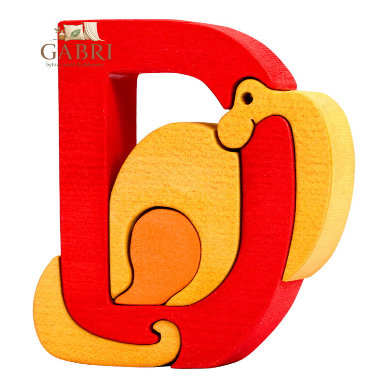 Fauna Abeceda písmenko D dinosaurus