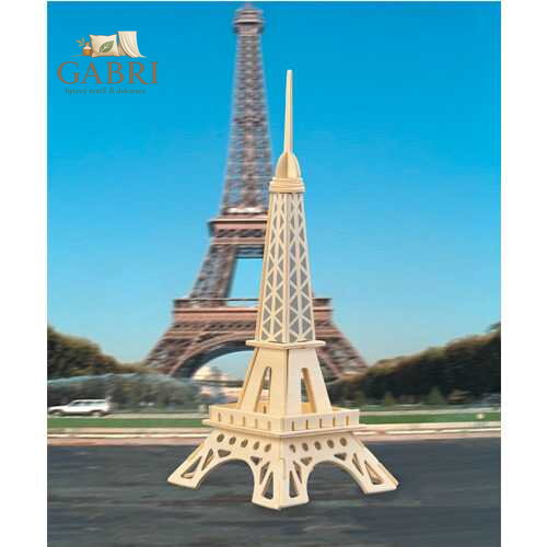 Woodcraft Dřevěné 3D puzzle eiffelova věž menší