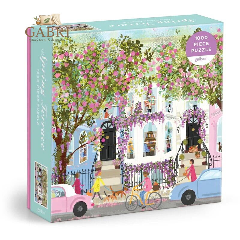 Galison Puzzle Jarní terasa Joy Laforme 1000 dílků