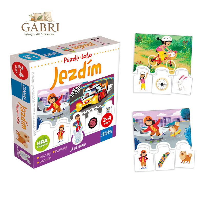 Granna Hra pro nejmenší Jezdím