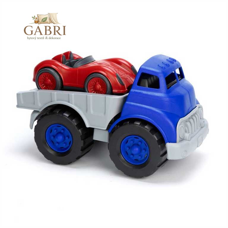 Green Toys Nákladní auto se závodním autem