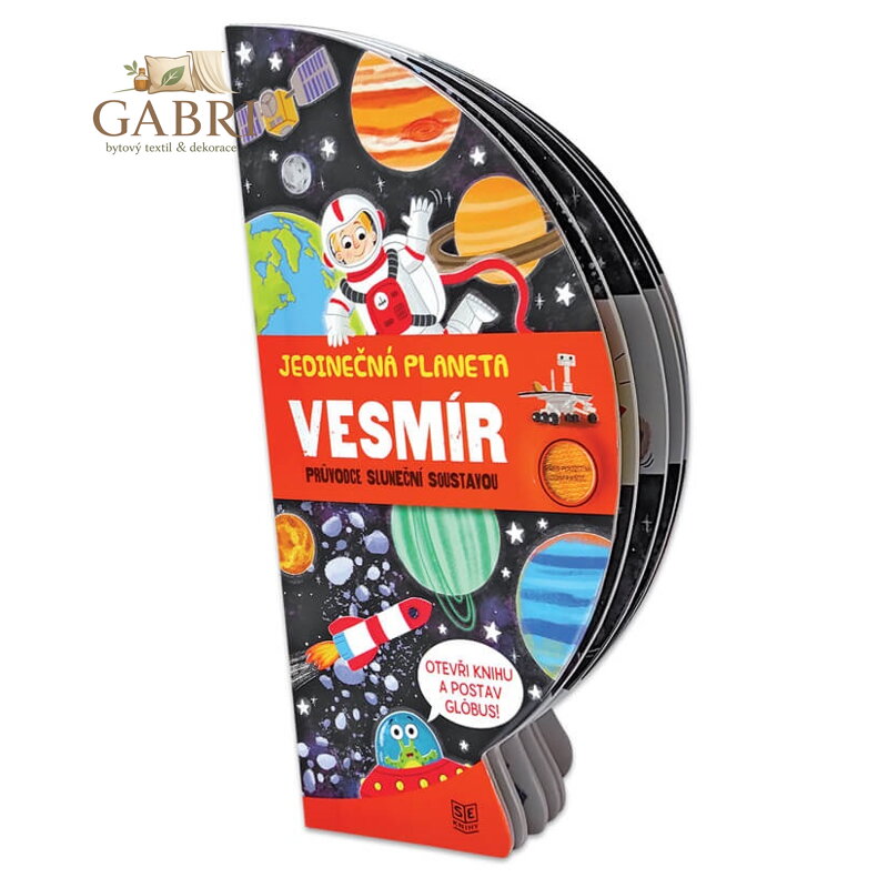 Pexi Knížka rozkládací glóbus - Vesmír