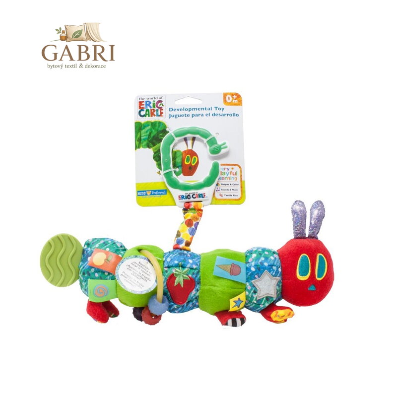 Rainbow Textilní plyšák Velmi hladová housenka