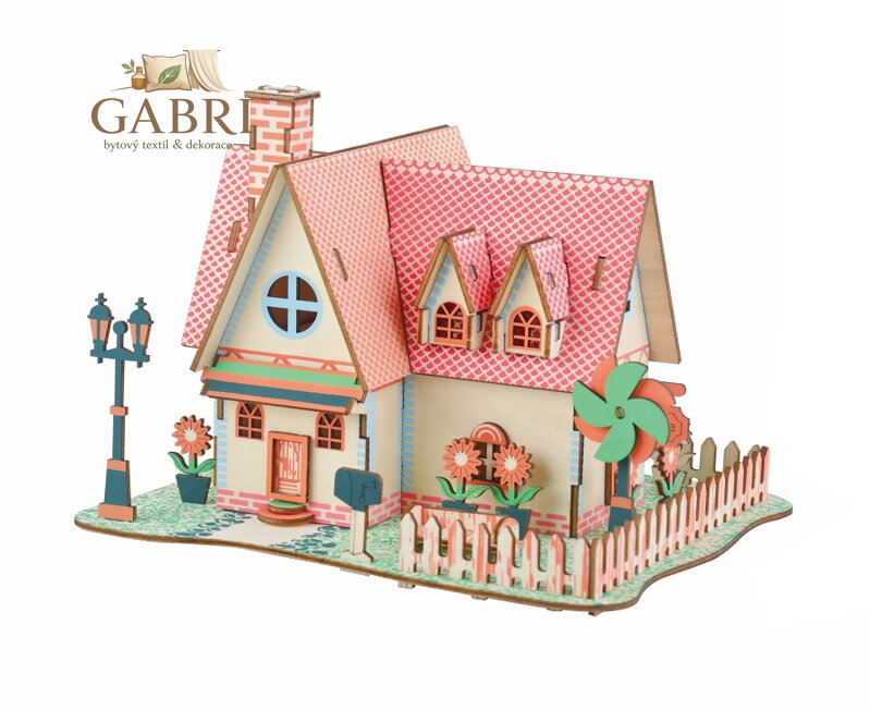 Woodcraft Dřevěné 3D puzzle Slunečnicové panství