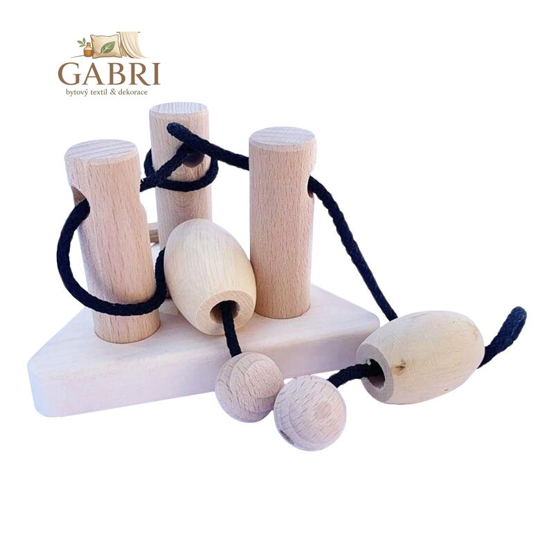 Hlavolam tři kolíčky