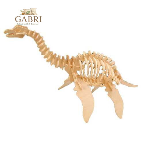 Woodcraft Dřevěné 3D puzzle Plesiosaurus