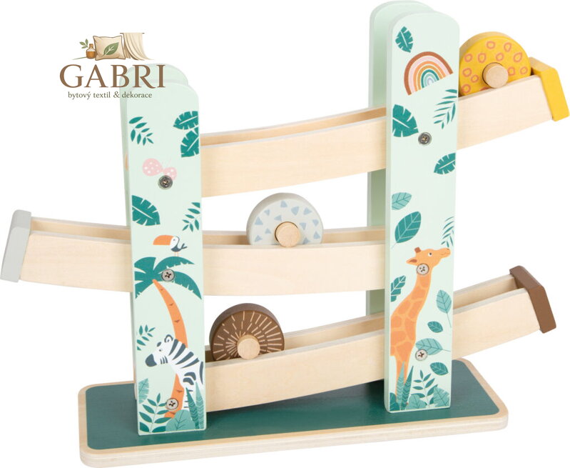 small foot Dřevěná dráha Safari - poškozený obal