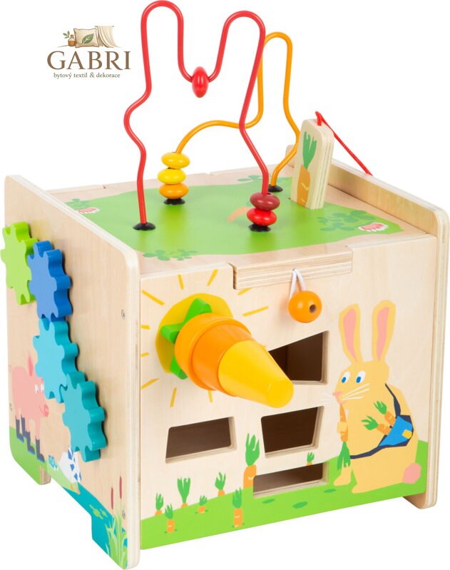 small foot Motorická kostka Králíček - poškozený obal