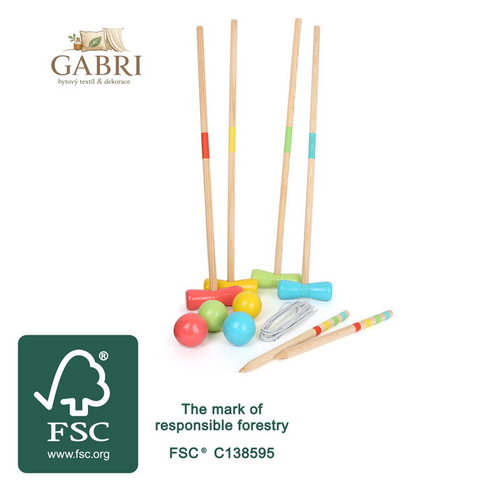 small foot Dřevěný kroket Active