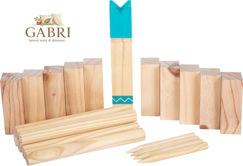 small foot Vikingské kostky Kubb Active