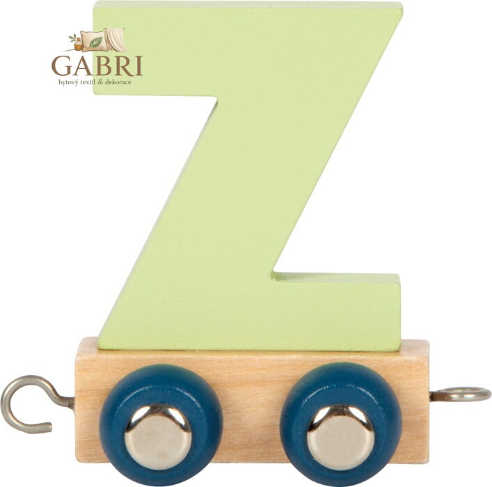 small foot Polární vláček abeceda písmenko Z