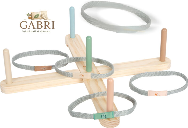 small foot Hra Házení kruhů Garden Buddies