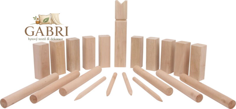 small foot Vikingská hra Kubb Arthur vikingské šachy