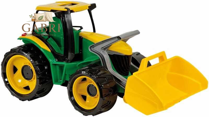 Lena Traktor se lžící zeleno žlutý