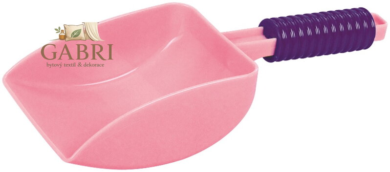 Lena Lopatka na písek stavební růžová