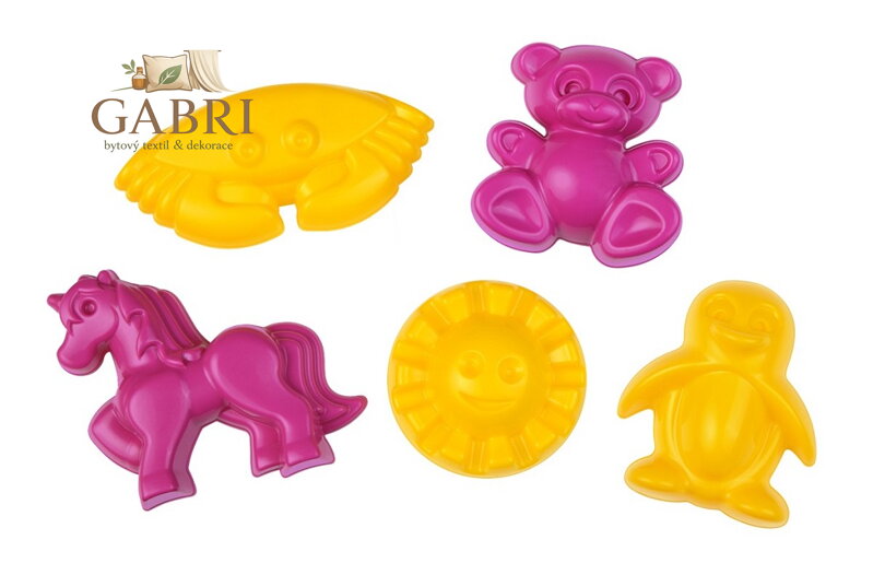 Lena Formičky na písek s jednorožcem 5 dílů