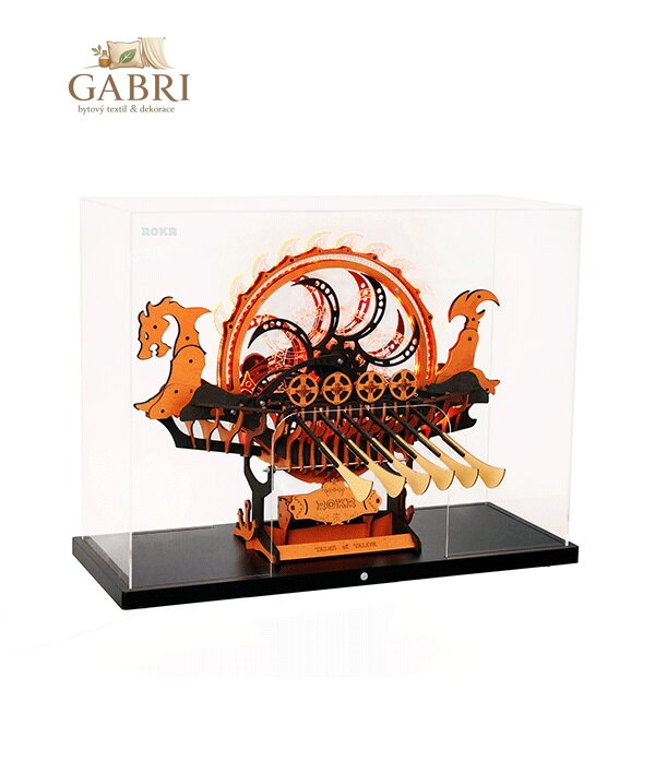 RoboTime Displej s Vikinskou dračí lodí