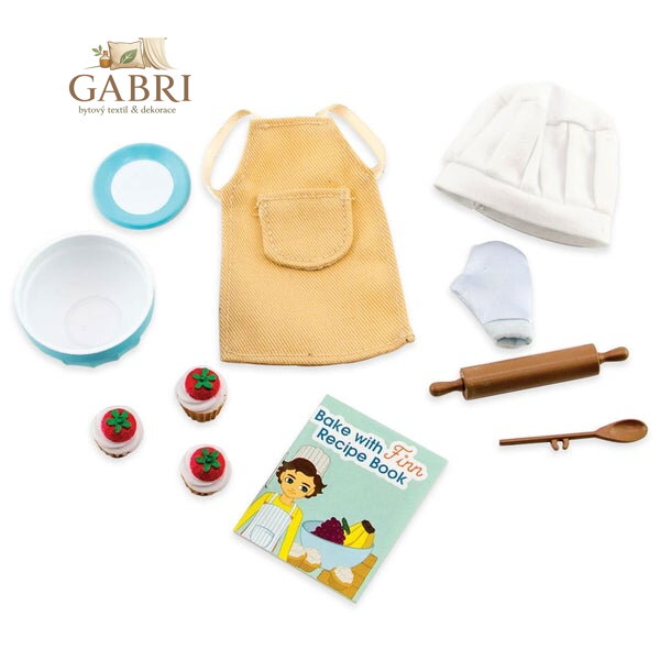 Lottie Oblečení pro panenku cukrářka