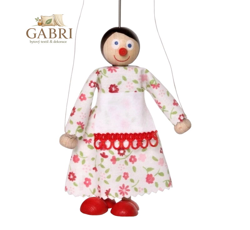 Gerlich Dřevěná loutka Maminka Boženka