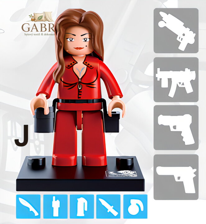 Sluban Figurky M38-B0586 Policajti a zloději - 1ks J