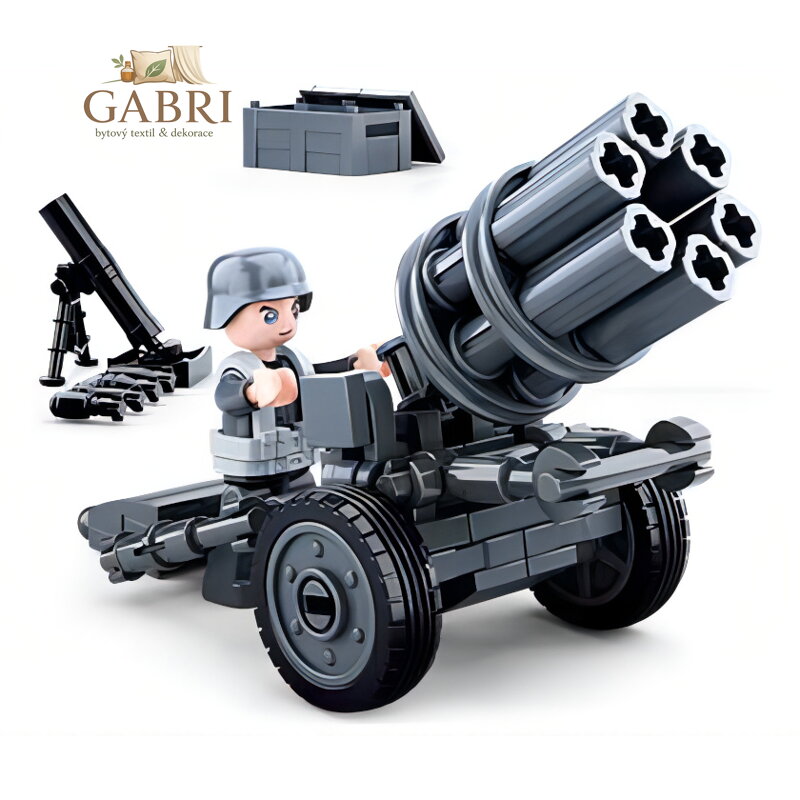 Sluban Army WW2 M38-B0680A Raketomet