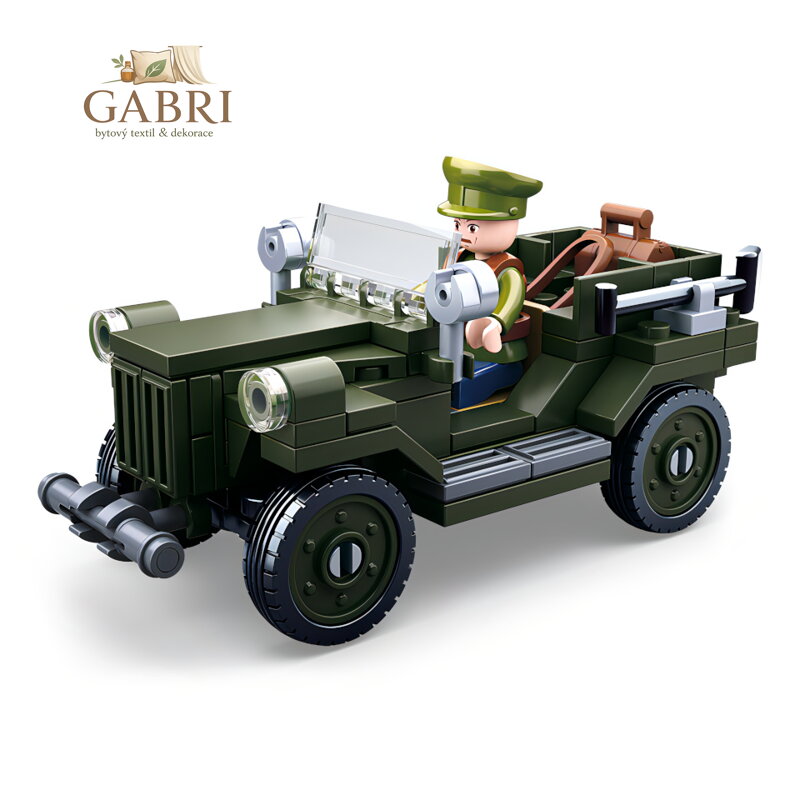 Sluban WWII M38-B0682 Sovětský terénní vůz GAZ 67