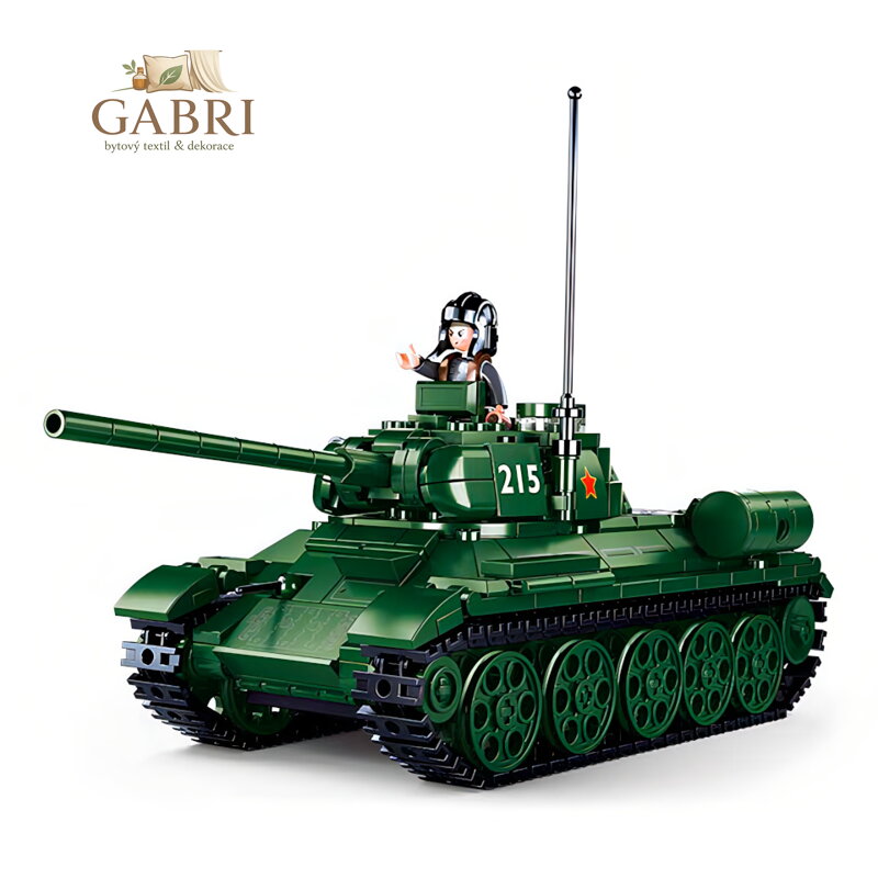 Sluban Model Bricks M38-B0982 Tank T34/85