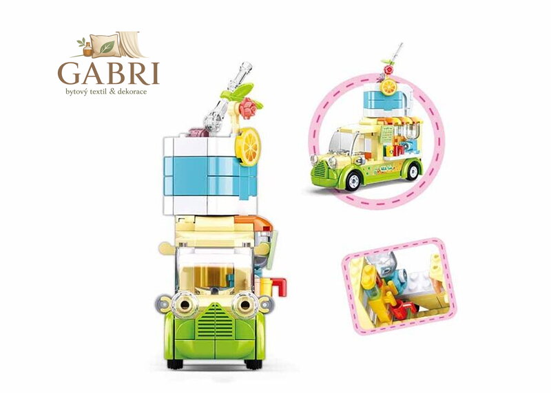 Sluban Girls Dream M38-B0993C Smoothie vůz
