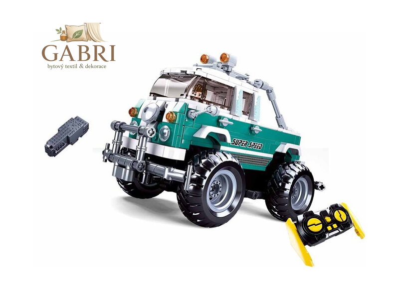 Sluban Power Bricks M38-B1020 Monster SUV vůz R/C T2 na dálkové ovládání