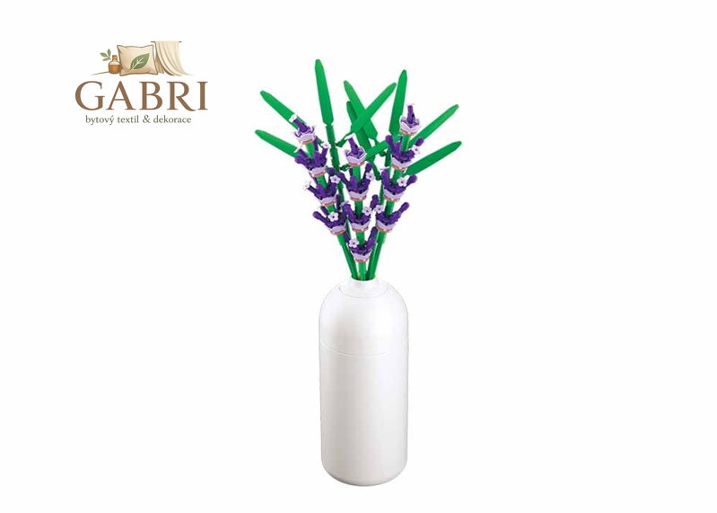 Sluban Flowers M38-B1101-14 Levandule ve váze