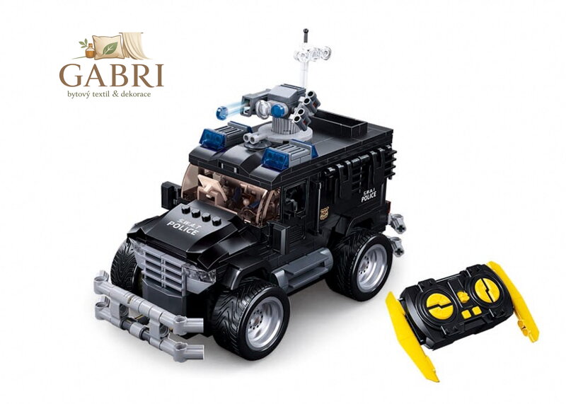 Sluban Policejní terénní  vozidlo Tiger na dálkové ovládání M38-B1156