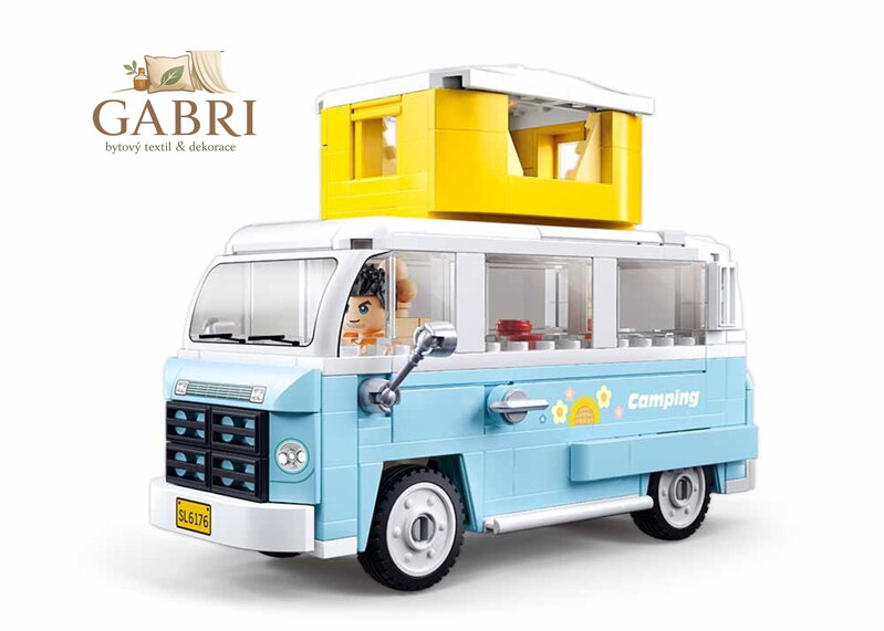 Sluban Model Bricks M38-B1192 Obytný vůz TS-2 v měřítku 1:35