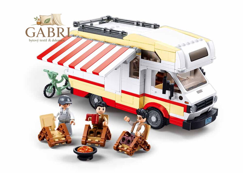 Sluban Model Bricks M38-B1193 Obytný vůz TS-3 v měřítku 1:35