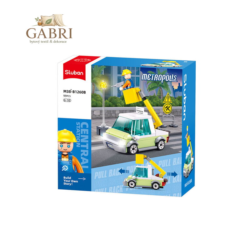 Sluban Metropolis M38-B1260B Opravářský vůz
